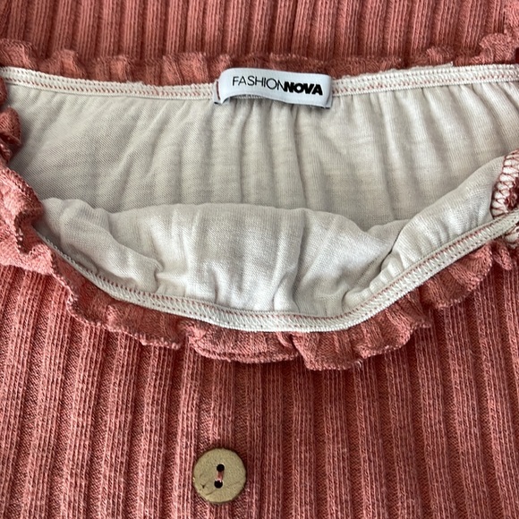 Fashionnova Jacklyn Off Shoulder Mini Dress size S - Picture 7 of 11